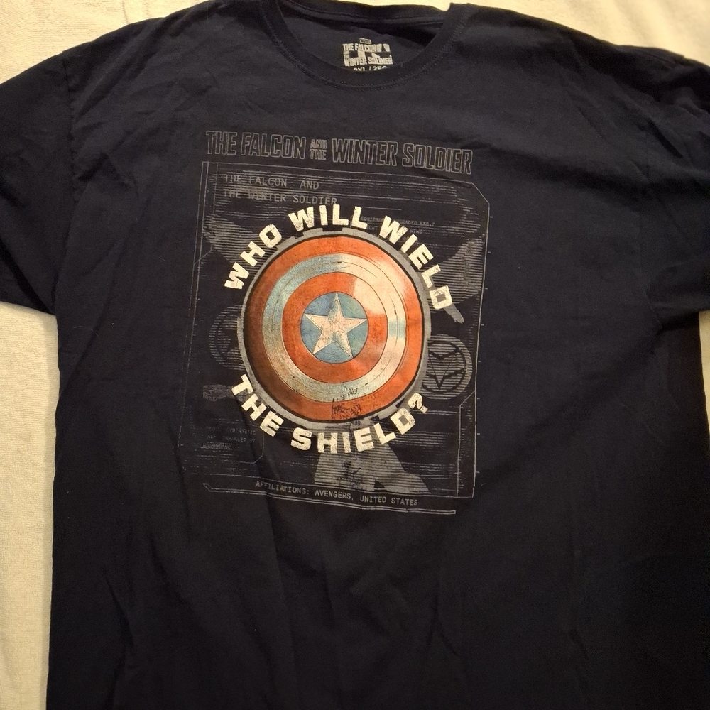 Captain America Falcon and the Winter Soldier Tee Size 2XL